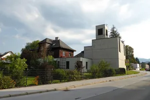 Evang. Pfarrkirche A. u. H.B. (Schaitbergerkirche) mit Pfarrhaus samt Anbau