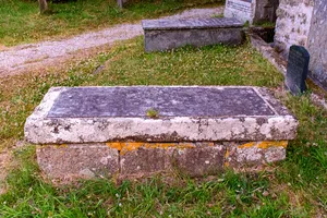 Flowers Chest Tomb East Of Church Of St Paul