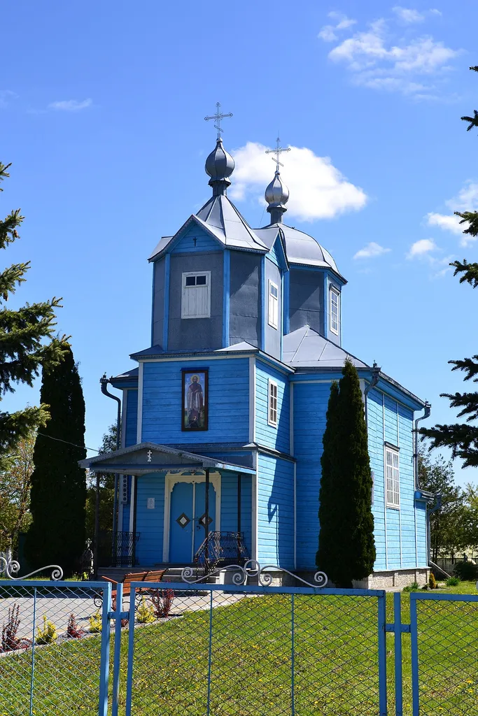 Василівська церква (дер.) (1883 рік) - вигляд з південного заходу - Боголюби (вул. Лесі Українки) Луцький район Волинська область Україна