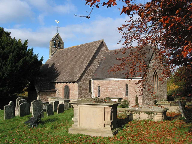 St. Michael's Church, Hope Mansell No tower or spire, just a simple set of bells, a nave and chancel in a peaceful village surrounded by beautiful scenery.