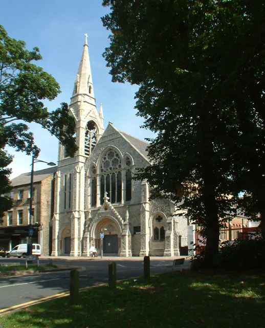Greek Orthodox church of SS Constantine and Helen, Westow Street, Upper Norwood, London SE19. Built in 1878 as the Church of England parish church of St Andrew.