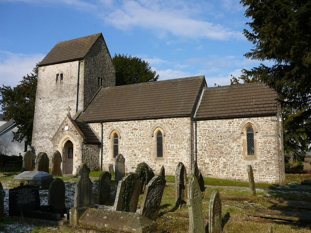 The church of St James, Rudry