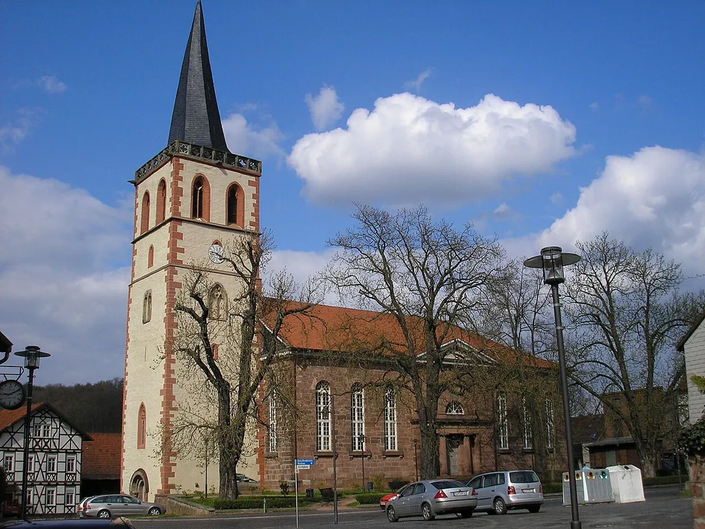 Die Stadtkirche von Vacha (Thüringen).