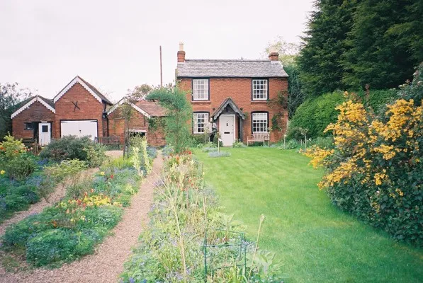 Birthplace of composer Edward Elgar, now a museum, at Broadheath, near Worcester, Worcestershire, England.