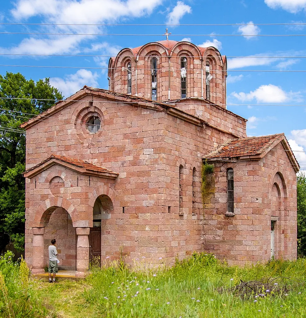View of the St. Nicholas Church in Šopsko Rudare