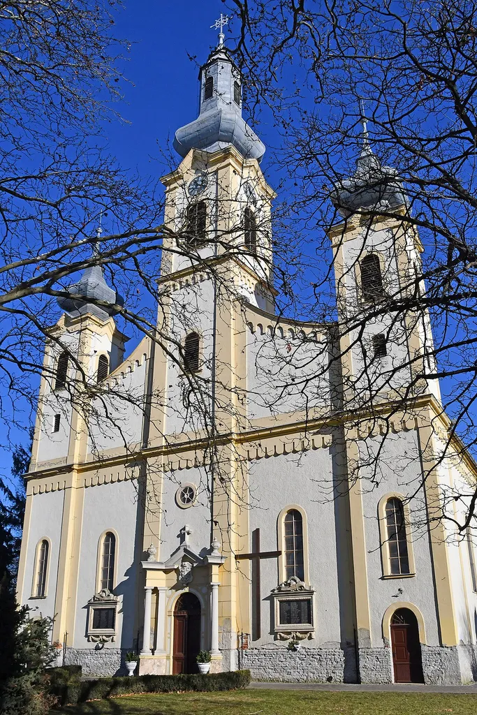 Roman Catholic church in Szany, Hungary
