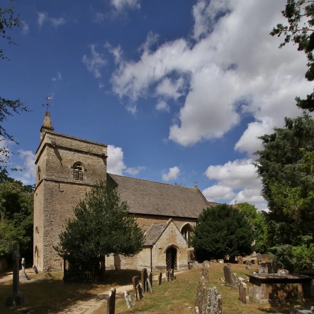 Parish church of St Giles, Bletchingdon, Oxfordshire, seen from the south
