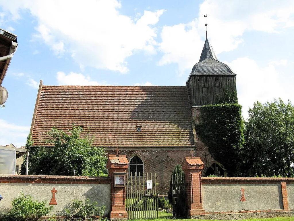 Church in Buchholz, disctrict Mecklenburgische Seenplatte, Mecklenburg-Vorpommern, Germany