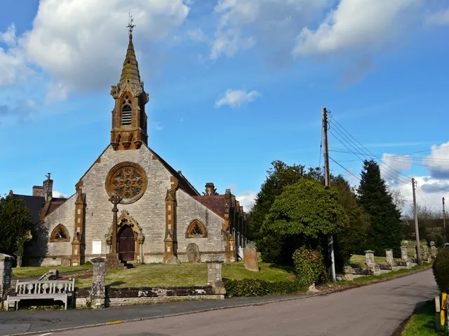 Parish church of SS Mary and Margaret, Combrook, Warwickshire, seen from the southwest