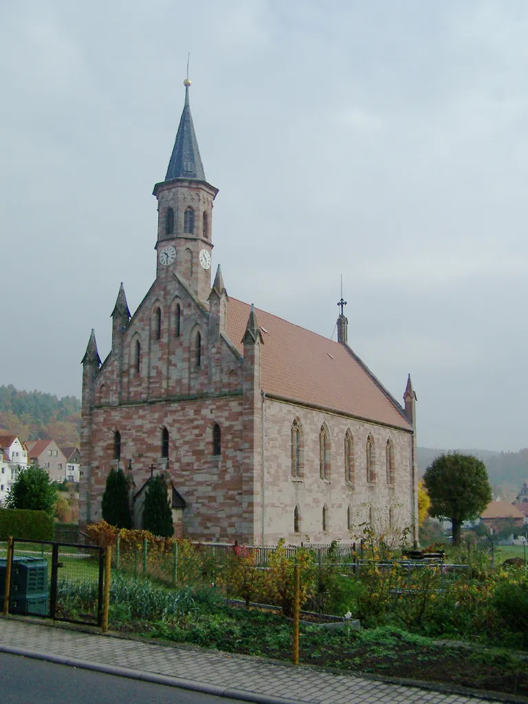 The church St. Marien in Frauensee.