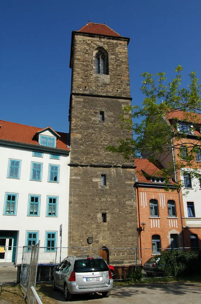 Georgsturm (errichtet 1380) in der Georgsgasse in Erfurt