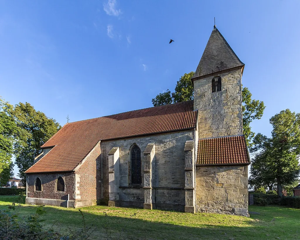 Old Church (former St Pankratius Church) in Buldern, Dülmen, North Rhine-Westphalia, Germany