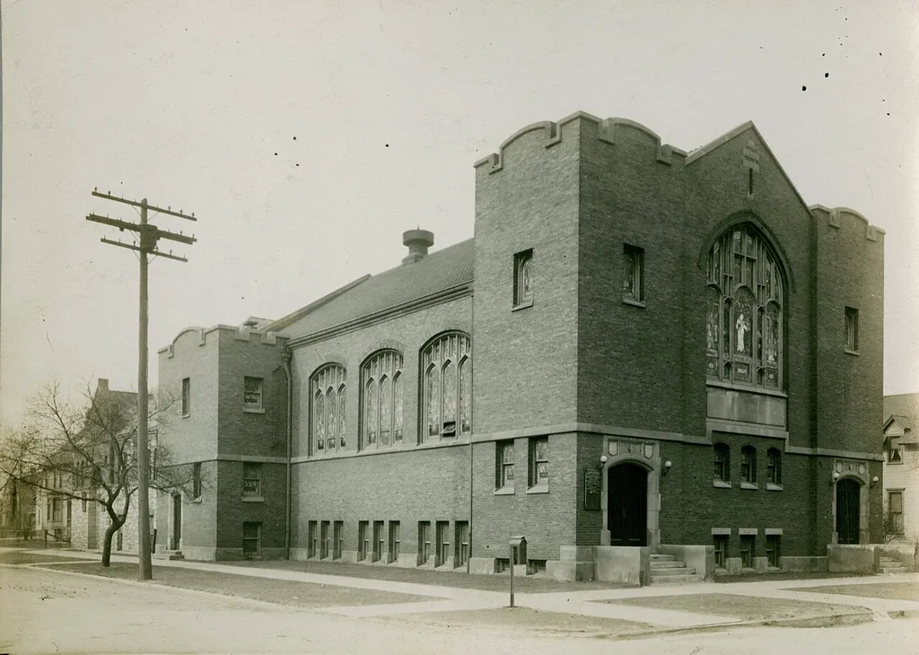 " Stewart Ave. and 70th St."--Photograph verso.