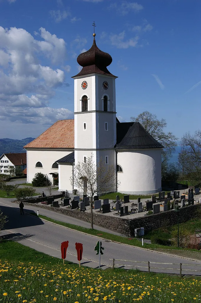Pfarrkirche St. Bernhard vom Eichenberg in Vorarlberg.