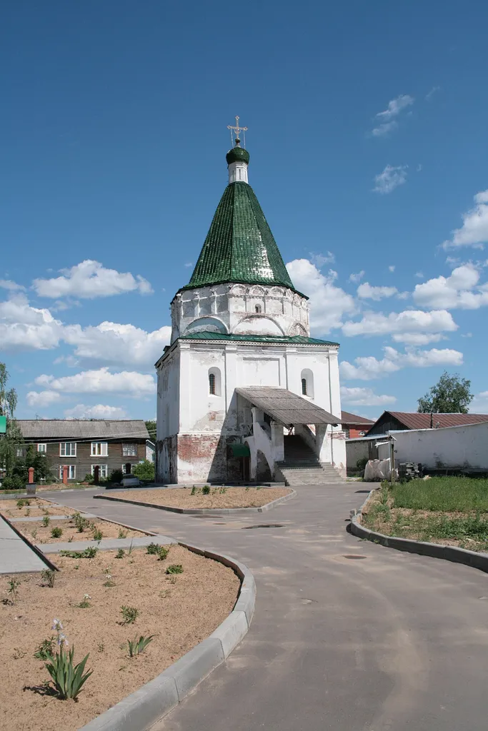 Церковь Никольская (святителя Николая) (Нижегородская область, Балахна, Революции улица, 17, Пионерский переулок, 3)