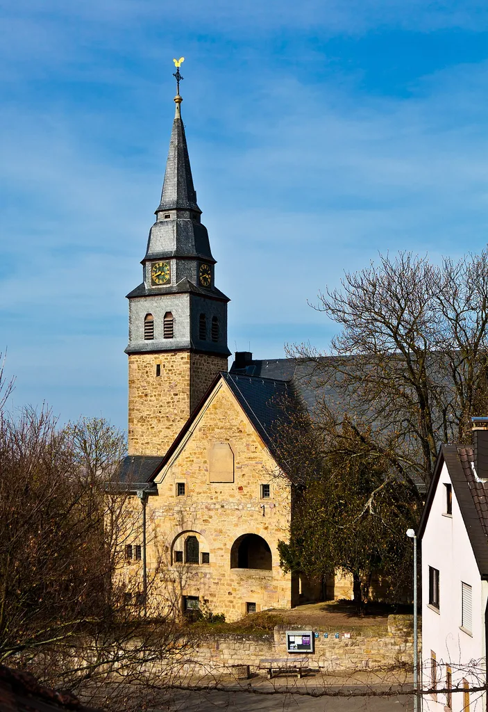 protestant church in Lonsheim, Germany