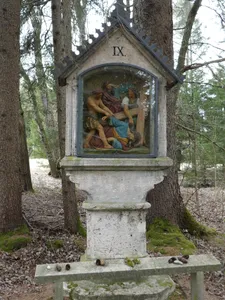 Kreuzwegstation Burg in Wielenbach