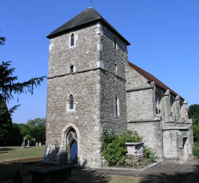 Nettlestead Church. St Mary The Virgin, Nettlestead has two congregations as the building is in use by both the Anglican and Catholic congregations. The church has renowned 15th century stained glass windows.