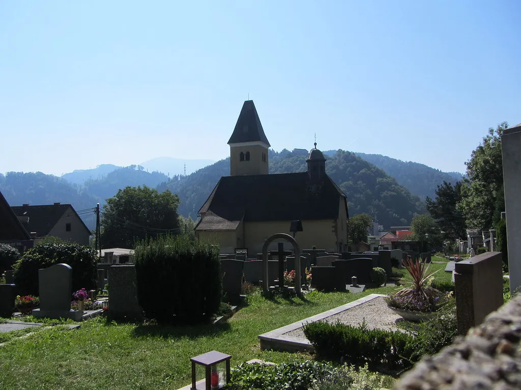 Kath. Filialkirche hl. Martin mit Friedhof