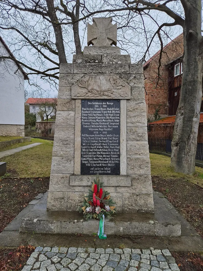 Kriegerdenkmal Holzhausen, Amt Wachsenburg in Thüringen