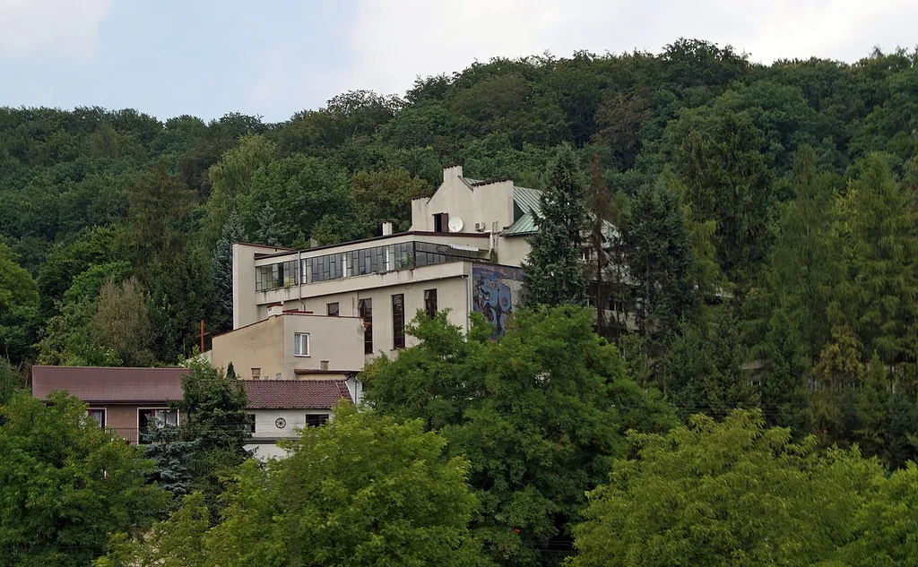 Christ the King Church (view from S), 1 Zaskale street, Przegorzaly, Krakow, Poland