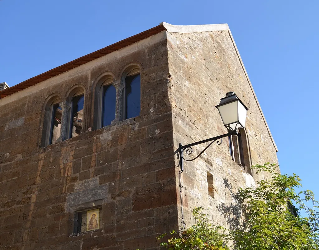 L'église orthodoxe de Vézelay en novembre 2014.