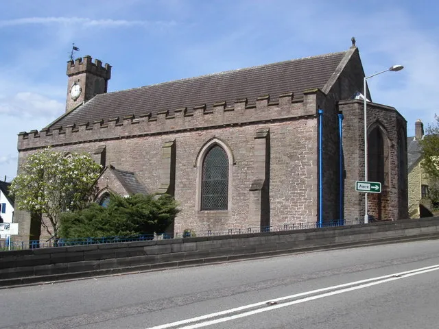 Blakeney Church. 18th century Church of All Saints at Blakeney sits beside the A48. Blakeney is at the edge of the Forest of Dean and 2Km from the river Severn.