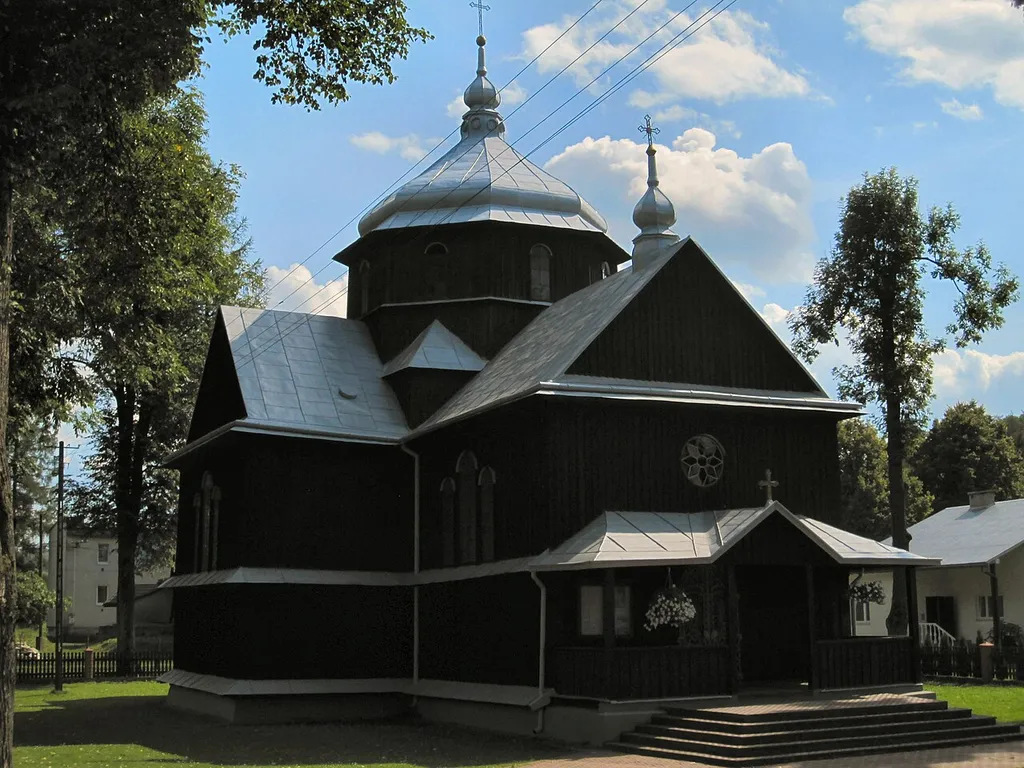 Greek Catholic church in Wojtkowa village