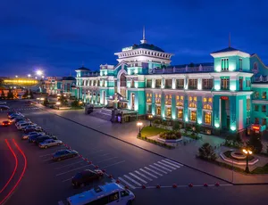 Omsk railway station