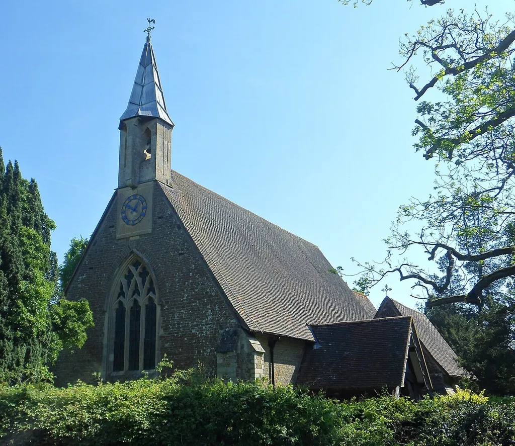 St Mark's Church, Guildford Road, Wyke, Normandy, Borough of Guildford, Surrey, England.