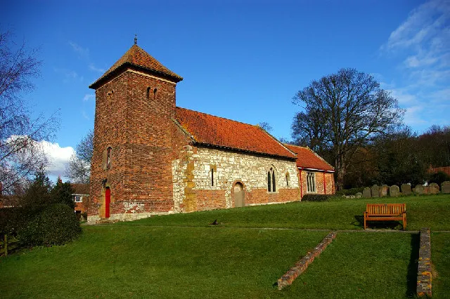 Bonby Church. Church of St. Andrew, Bonby, North Lincolnshire. Caught when the sun was shining!