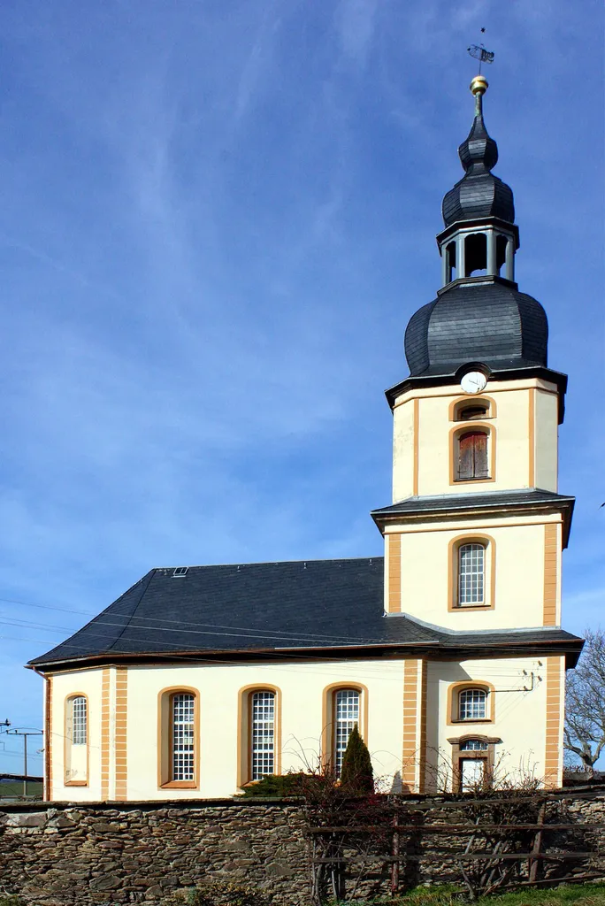 Church in Neundorf, municipality of Harth-Pöllnitz near Gera/Thuringia