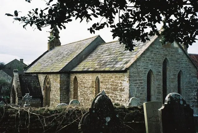 St Mary' parish church, Walditch, Dorset, seen from the east
