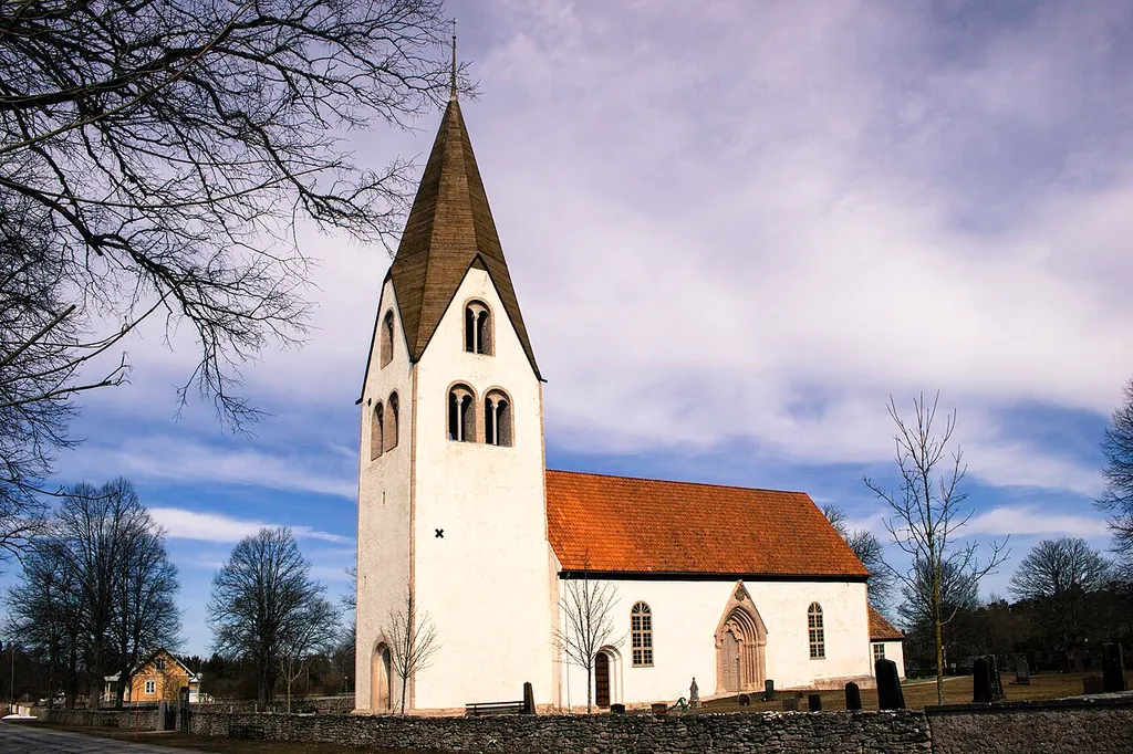 Igrexa de Eksta, na illa sueca de Gotland.