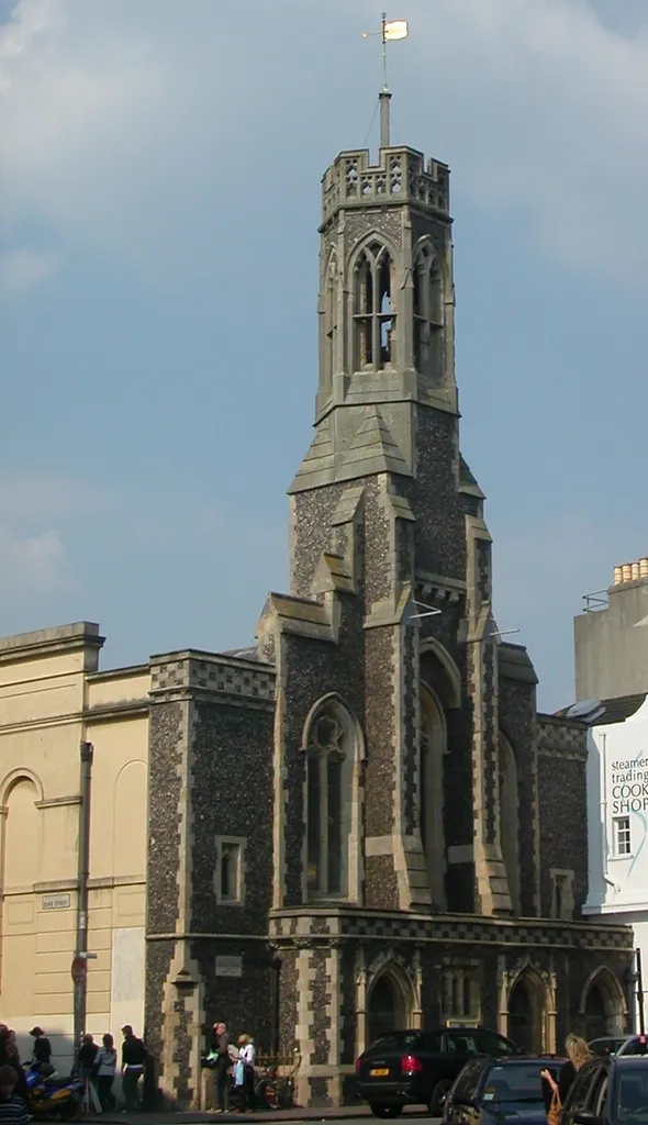 The former Holy Trinity chapel, Ship Street, Brighton, England. Now used, inter alia, as a gallery.