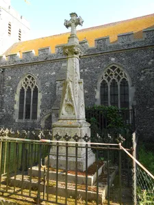 Railed Tomb Chests And Memorial Cross About 5 Metres South Of Nave Of Saint Mary's Church