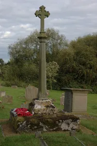 Churchyard cross in St John the Baptist's churchyard