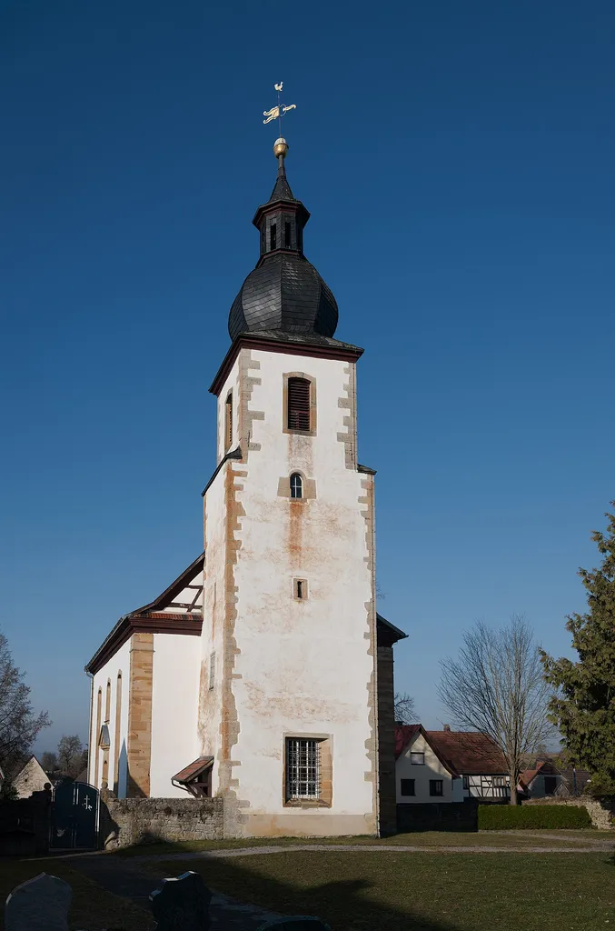 Grabfeld: Schwickershausen, Ev. Kirche