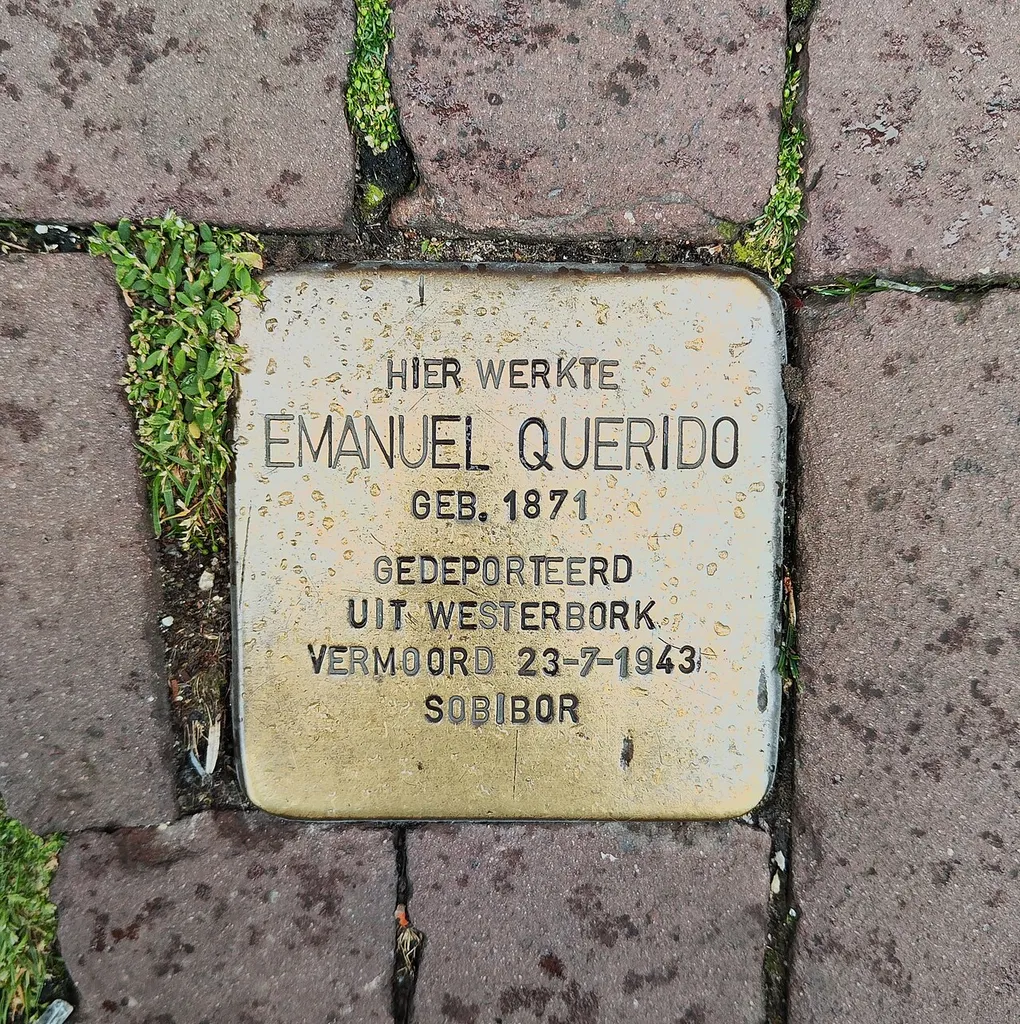 Stolperstein in Amsterdam