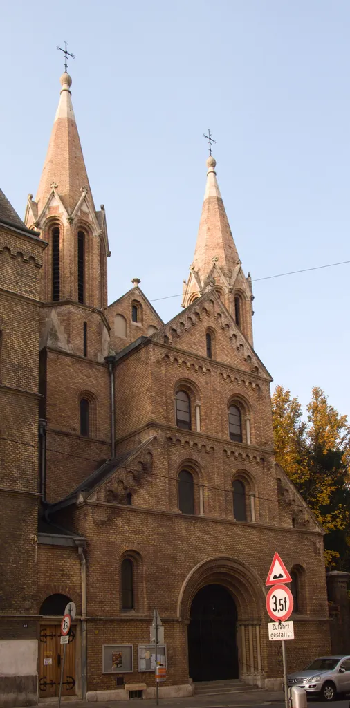 Muttergotteskirche in Vienna, Landstraße. Also called parish church Jacquingasse.