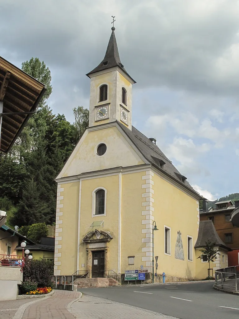 Wagrain, church
