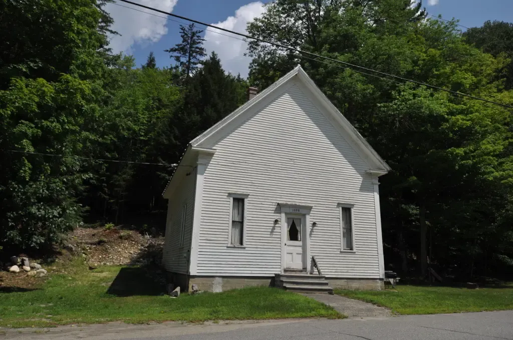 Possibly an old town hall, Caratunk Plantation, Maine.