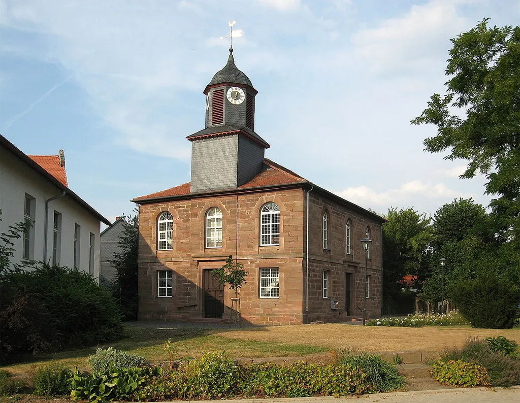 The church of Erksdorf a village in the area of Stadallendorf