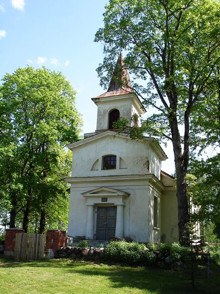 Lutheran church in Elkšņi, Latvia