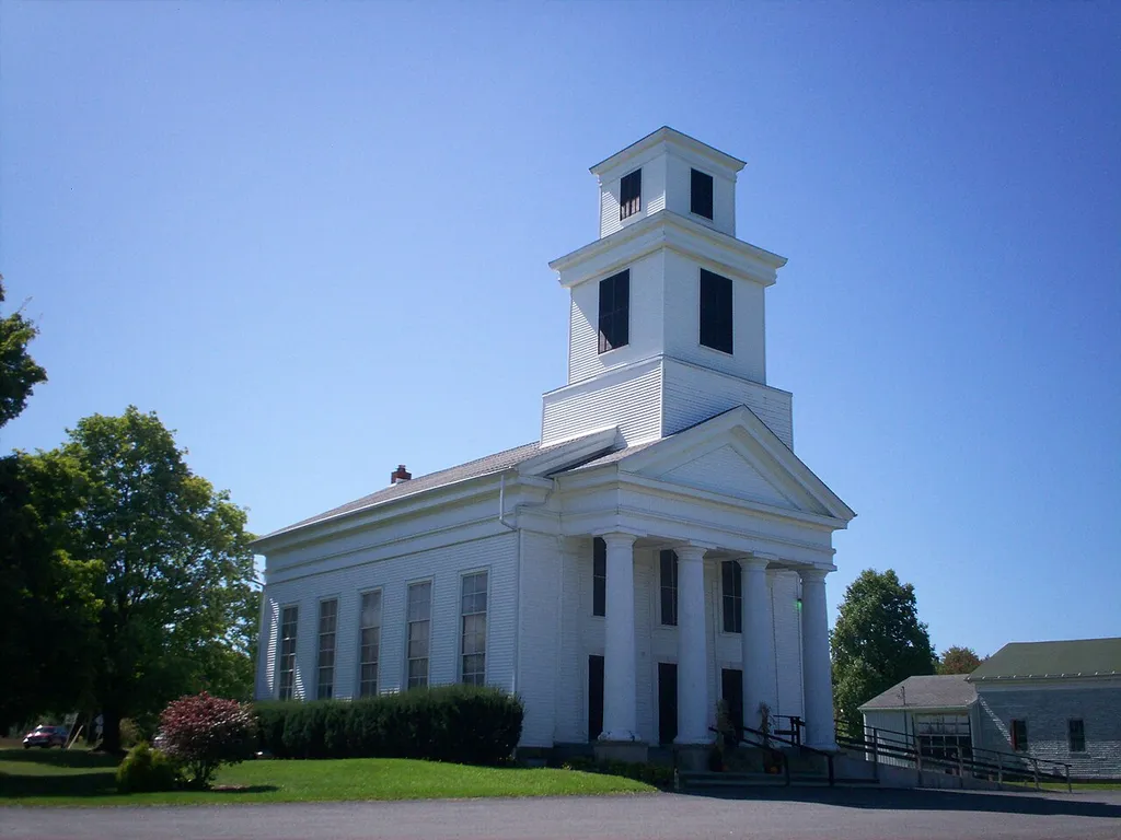 Freedom Congregational Church along State Route 88 in Freedom Township, Portage County, Ohio. It has been listed on the National Register of Historic Places since 1975.