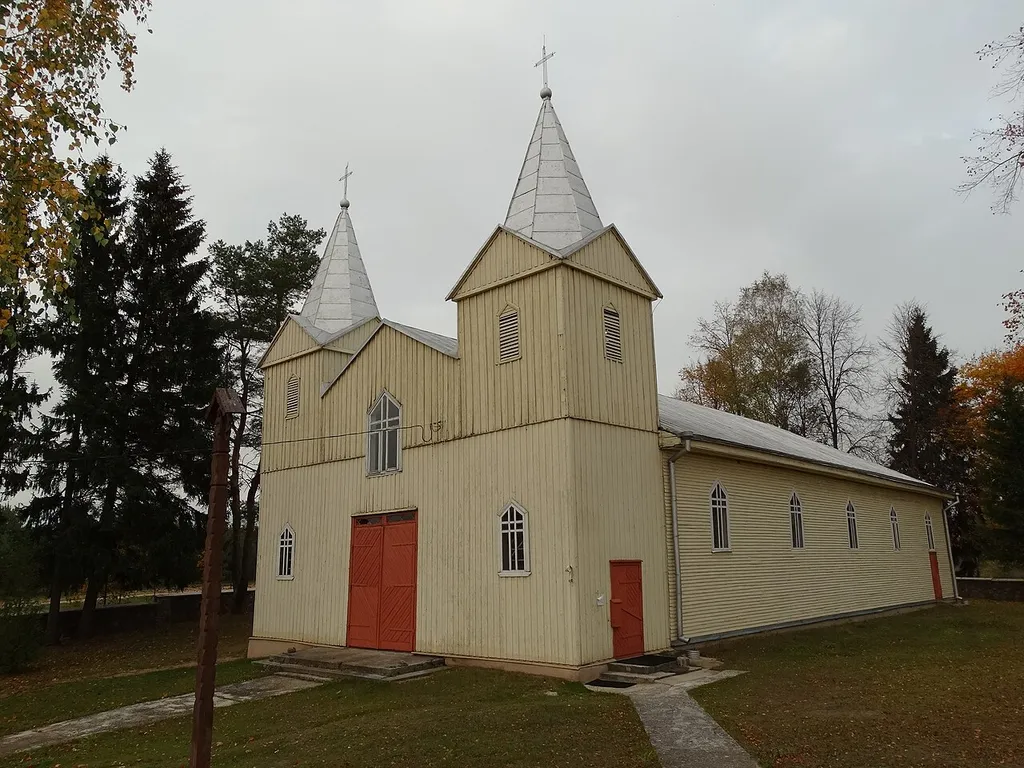 Šlavantai Catholic Church, Lazdijai district, Lithuania