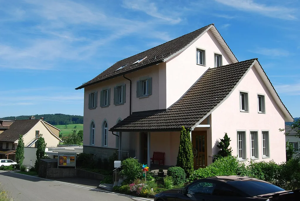 Evangelic Methodistic church of Eschlikon, canton of Thurgovia, Switzerland
