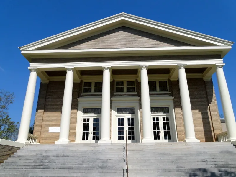 First United Methodist Church built in 1921, in Talladega, Alabama.