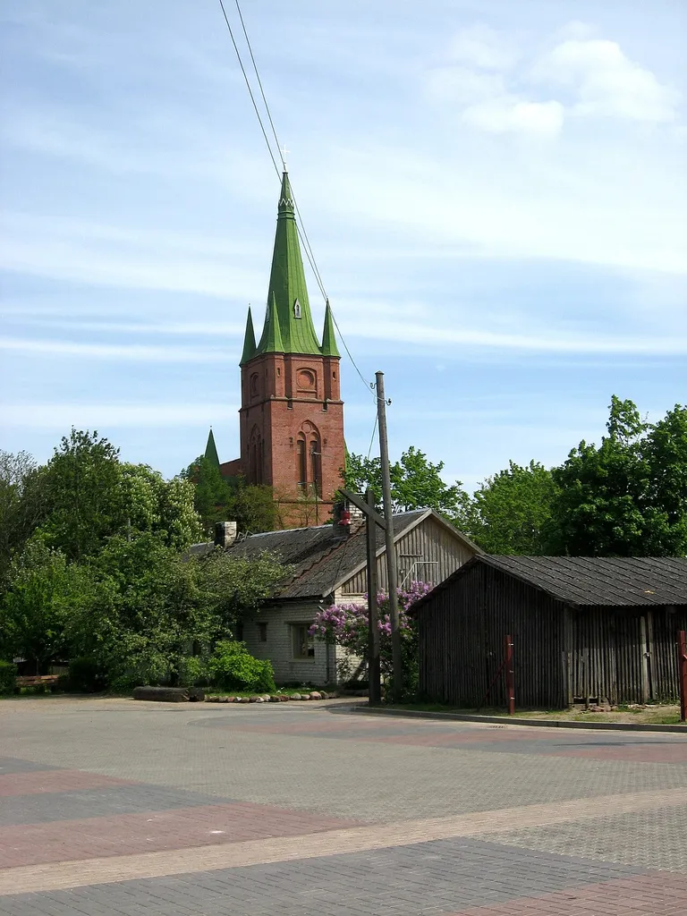 Kuldīga, luteránský kostel svaté Anny
