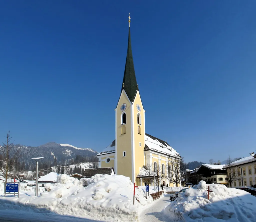 Village Kössen, Parish Church "St. Peter and St.Paul"